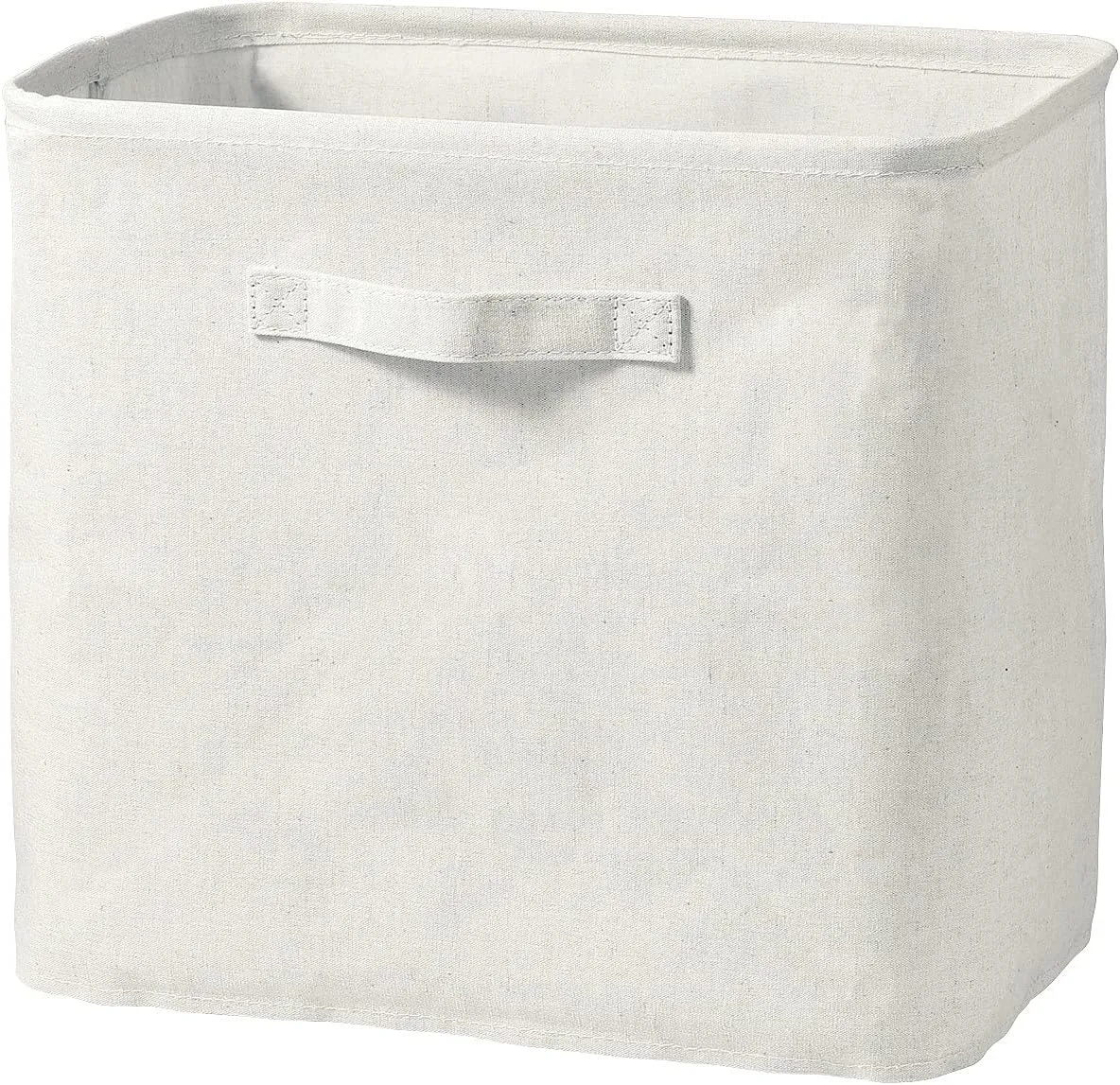 MUJI Cotton Linen Polyester Soft Rectangle Storage Box, Large