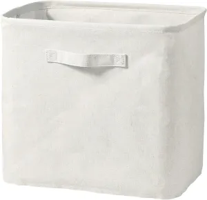 MUJI Cotton Linen Polyester Soft Rectangle Storage Box, Large