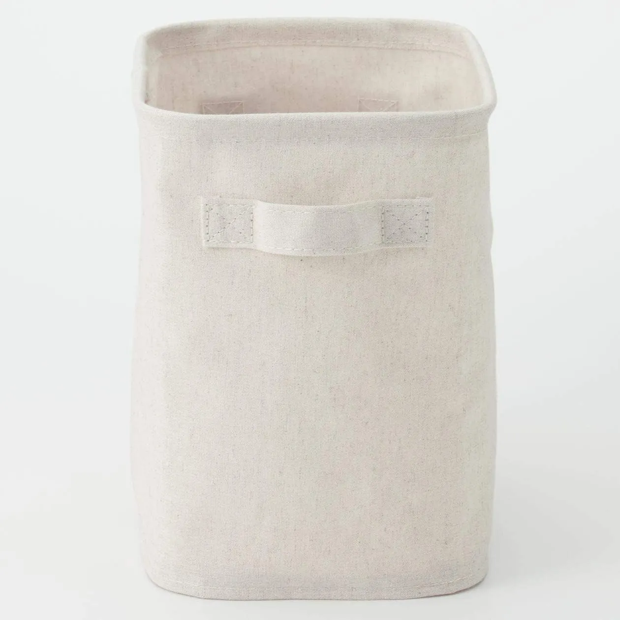 MUJI KGC71A7A Linen Storage Bag, ys/m, White