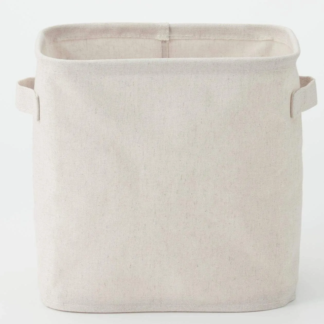 MUJI KGC71A7A Linen Storage Bag, ys/m, White