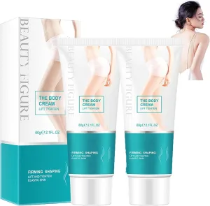 Multi Effect Body Massage Cream, 60g Beauty Figure Body Massage Cream, Multieffect Body Massage Cream Beaut Figure, Skin Tightening Cream Firming Lotion Body Moisturizer Lifts (2PC)