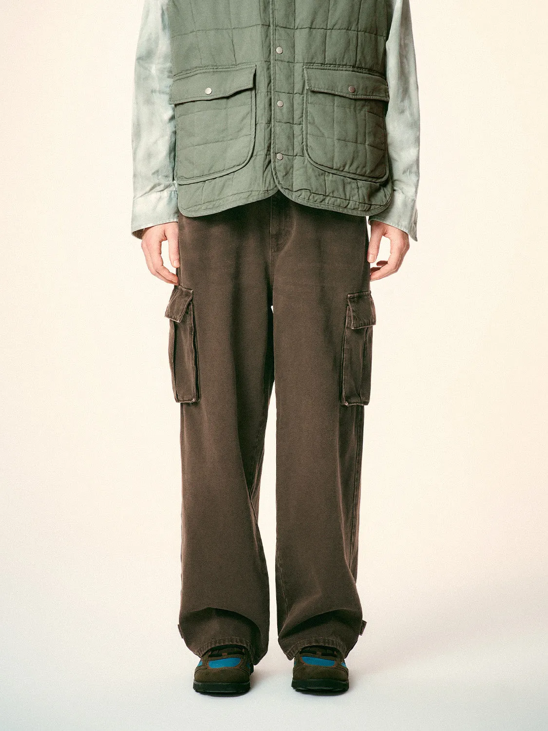 Multi Pocket Denim Jeans