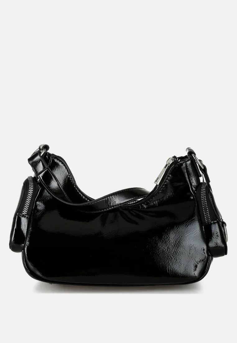 Multi-Pouch Pocket Shoulder Bag by RUW
