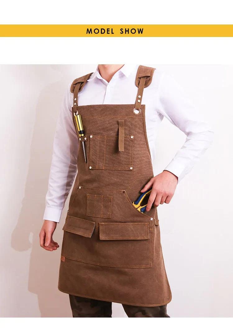 Multifunctional Heavy Duty Woodwork Tool Apron