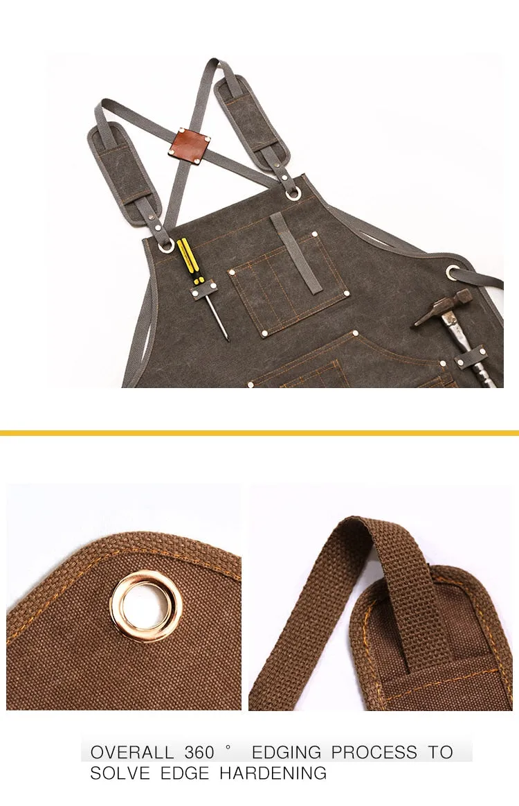 Multifunctional Heavy Duty Woodwork Tool Apron