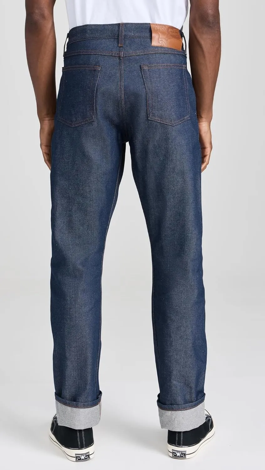Naked & Famous Denim Men's True Guy - Natural Indigo Selvedge Jeans