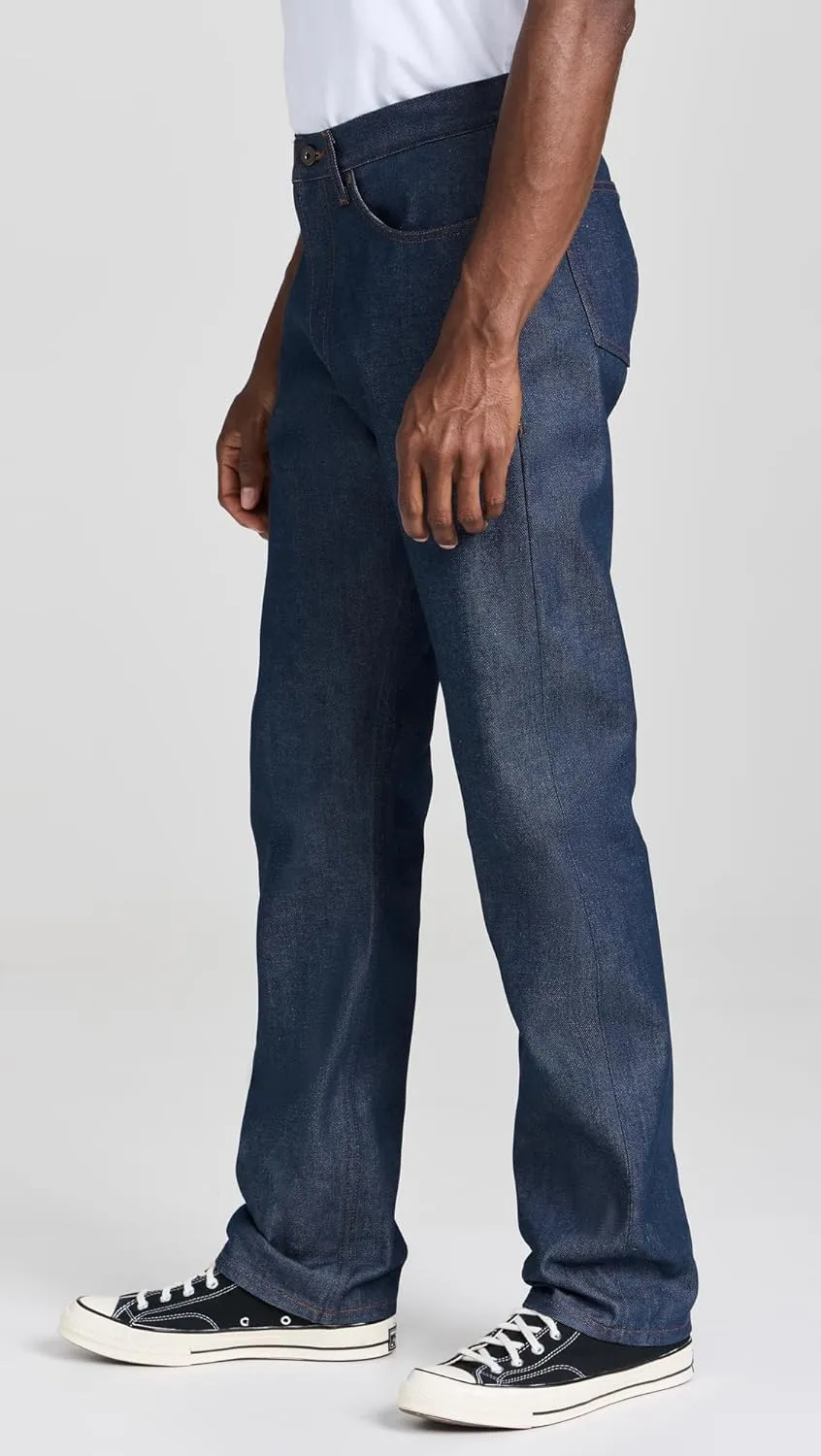 Naked & Famous Denim Men's True Guy - Natural Indigo Selvedge Jeans