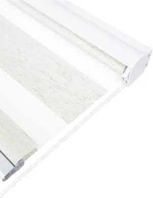 Natural Woven Linen Window Blinds   Strips Woven Blinds for Windows