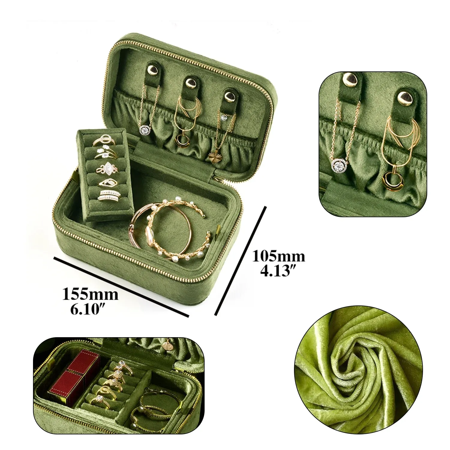 Necklace Earrings Jewellery Organizer