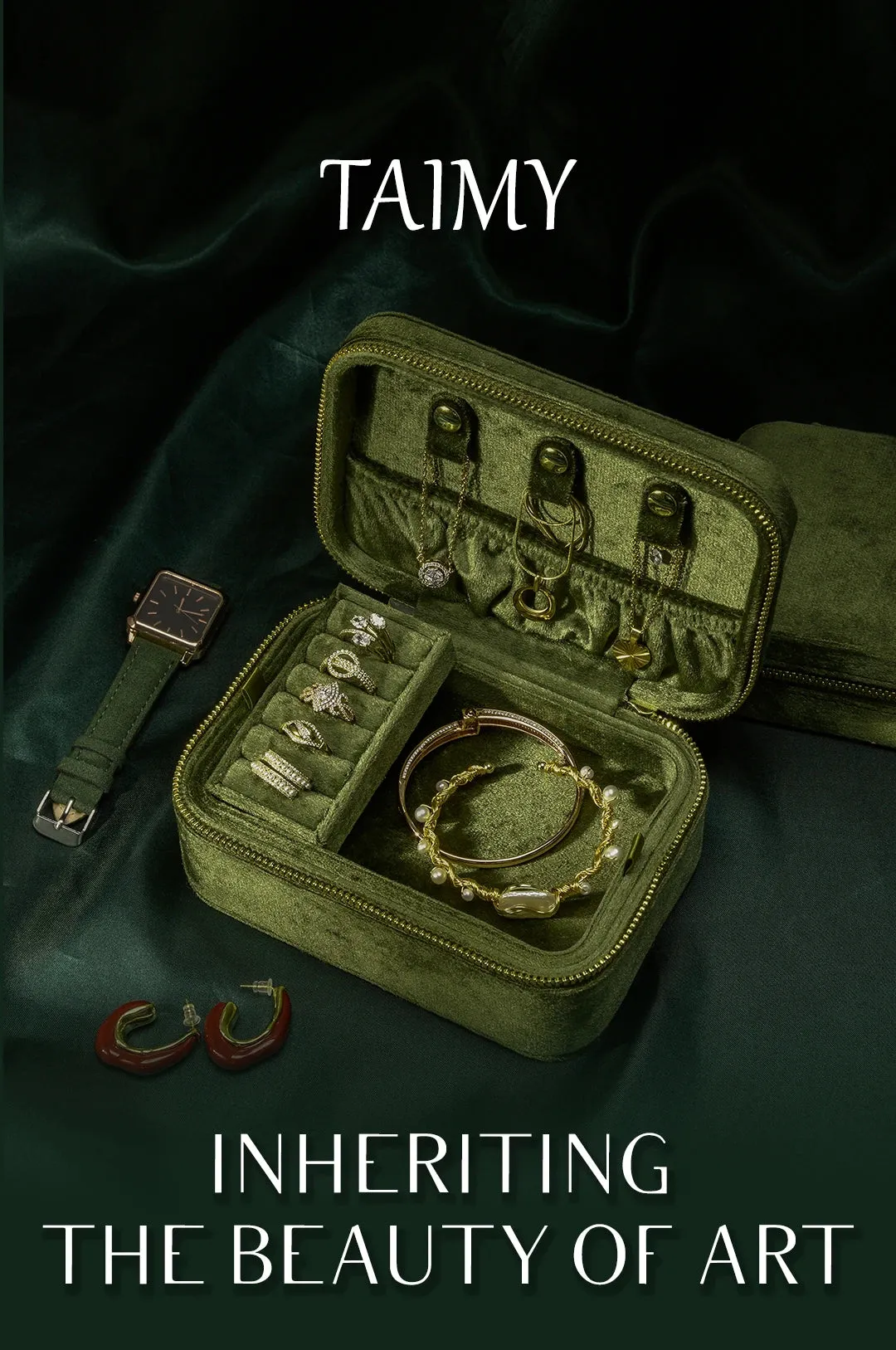 Necklace Earrings Jewellery Organizer