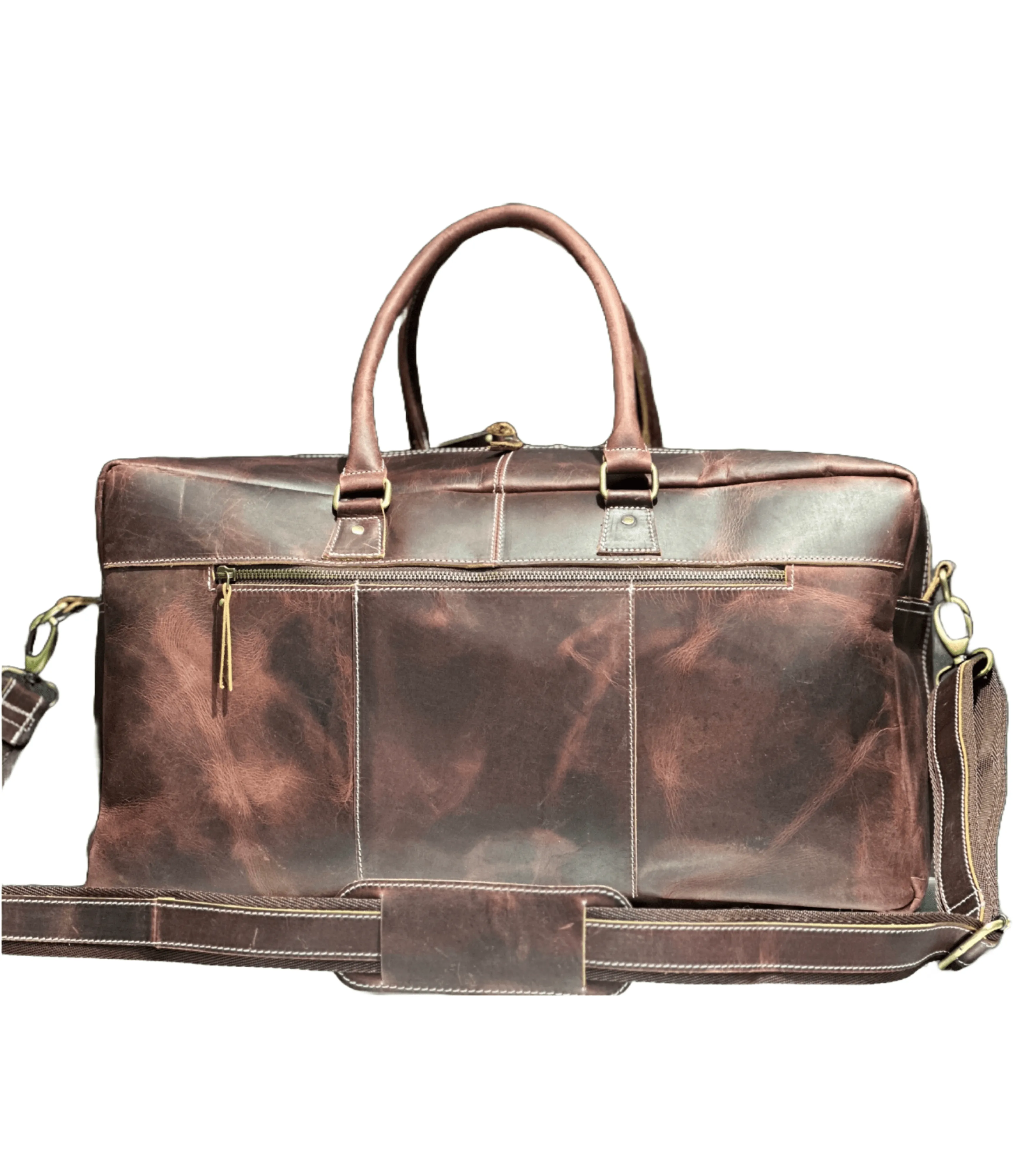 Nera Duffle Bag-Burgundy