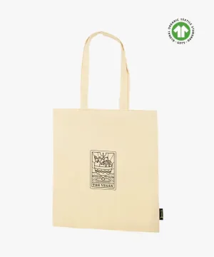 NEW Design - The Vegan Tarot Card - Vegan - 100% Organic Cotton Bag