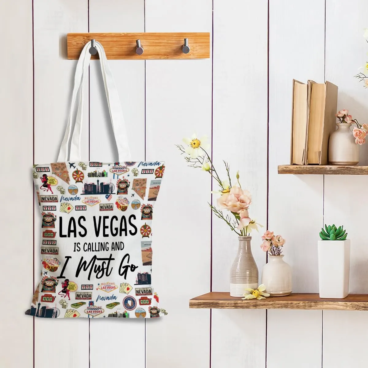 New York Chicago Nashville Paris Italy Los Angeles Las Vegas Lover Gifts Tote Bag Beach Bag Travel Souvenir Gift