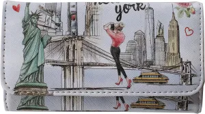 NEW YORK Statue of Liberty Souvenir Gift Purse Wallet