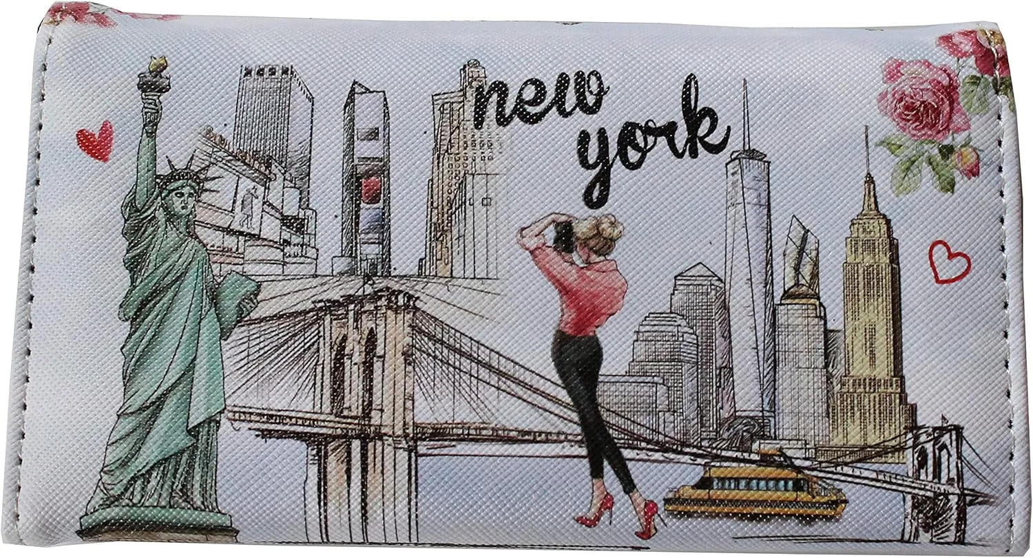 NEW YORK Statue of Liberty Souvenir Gift Purse Wallet