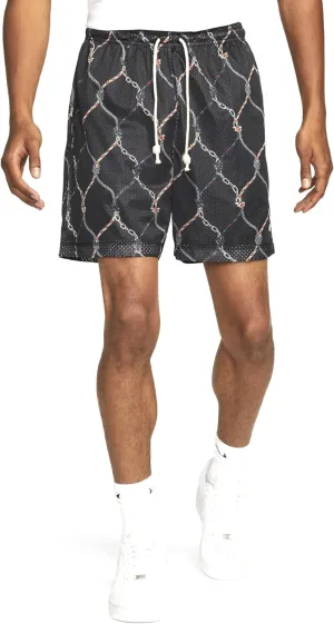 Nike Dri-FIT Standard Issue Men's Reversible 6" Basketball Shorts (as1, Alpha, xx_l, Regular, Regular, Black/Black Heather/Phantom)