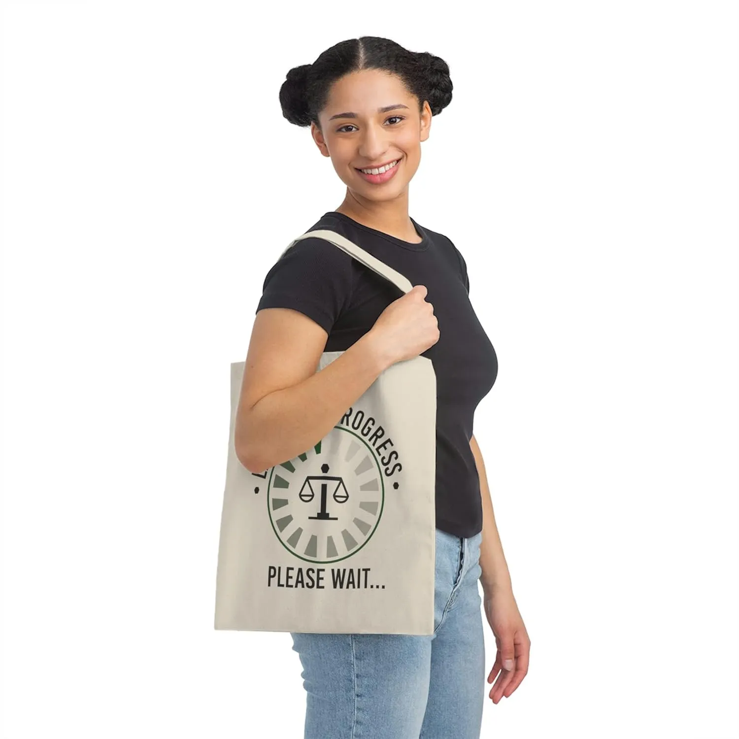 Novelty Undergraduate Upcoming Legal Practitioner attorney Humorous Legislation Academy Jurisprudence Laws Canvas Tote Bag