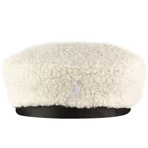 Nylon Plush Reversible Beret
