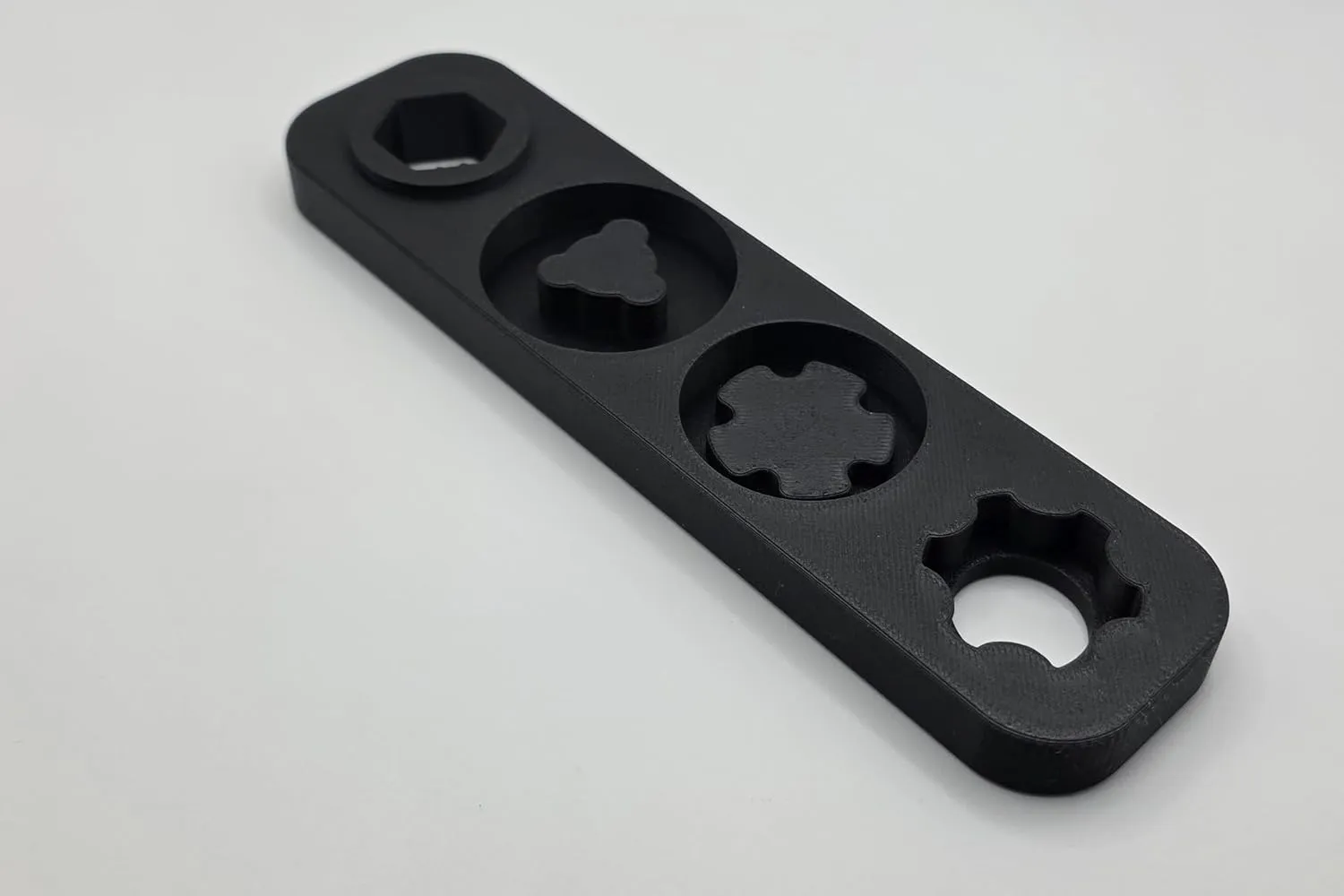 Obsidian 9/45 Suppressor Tool/Wrench - 4 in 1 - Carbon Fiber Infused