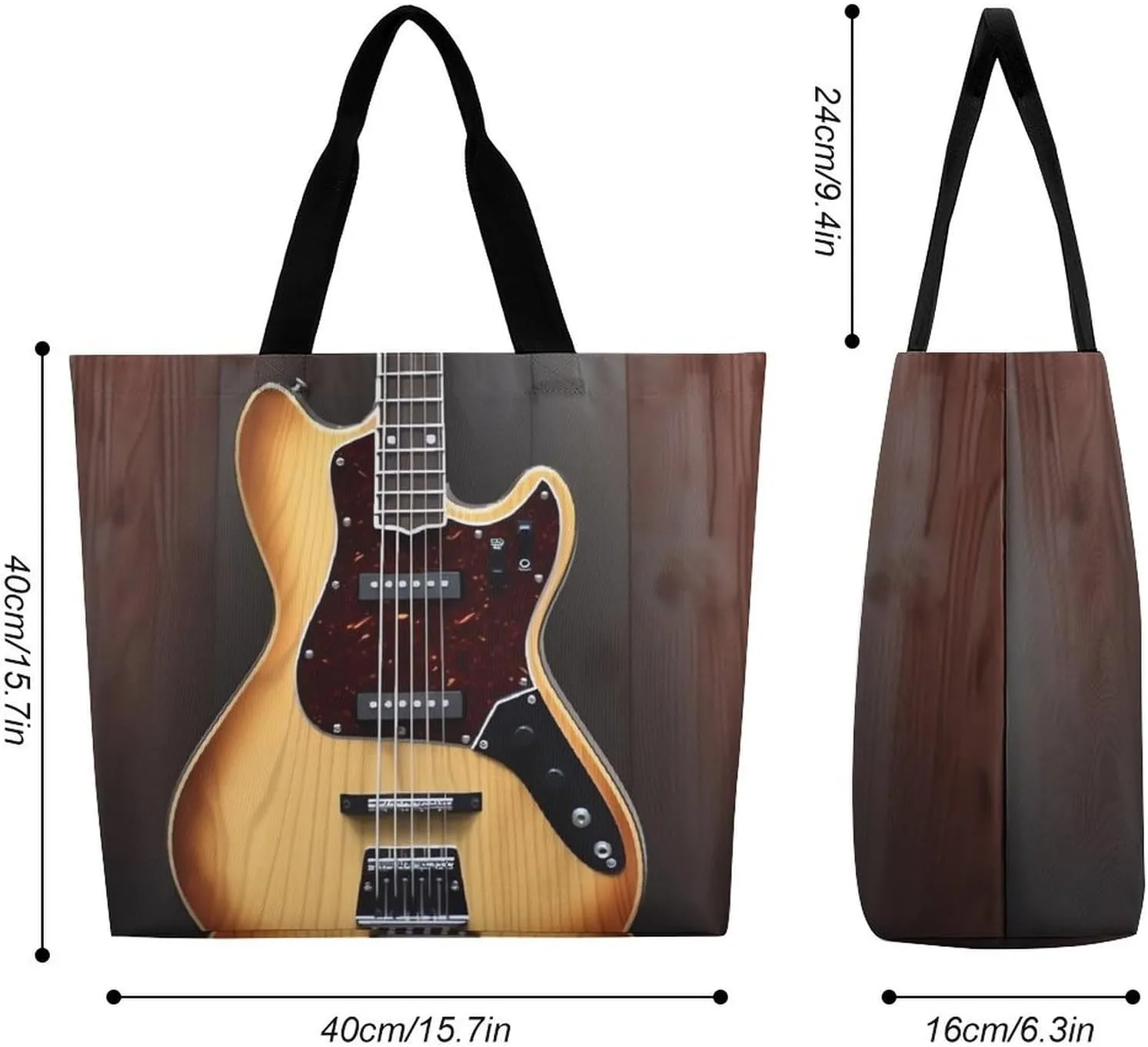 Orange Red Phoenix Tote Bag for Women Reusable Grocery Shoulder Bags Shopping Bag for Travel, Groceries