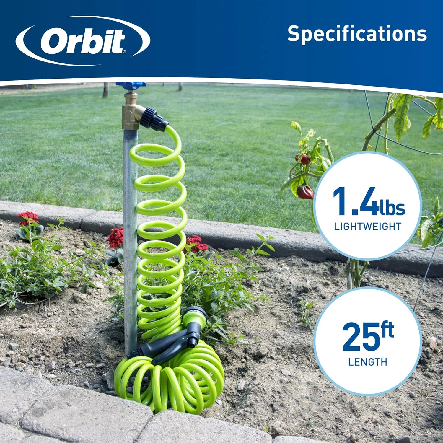Orbit 26380 Coil Garden Hose