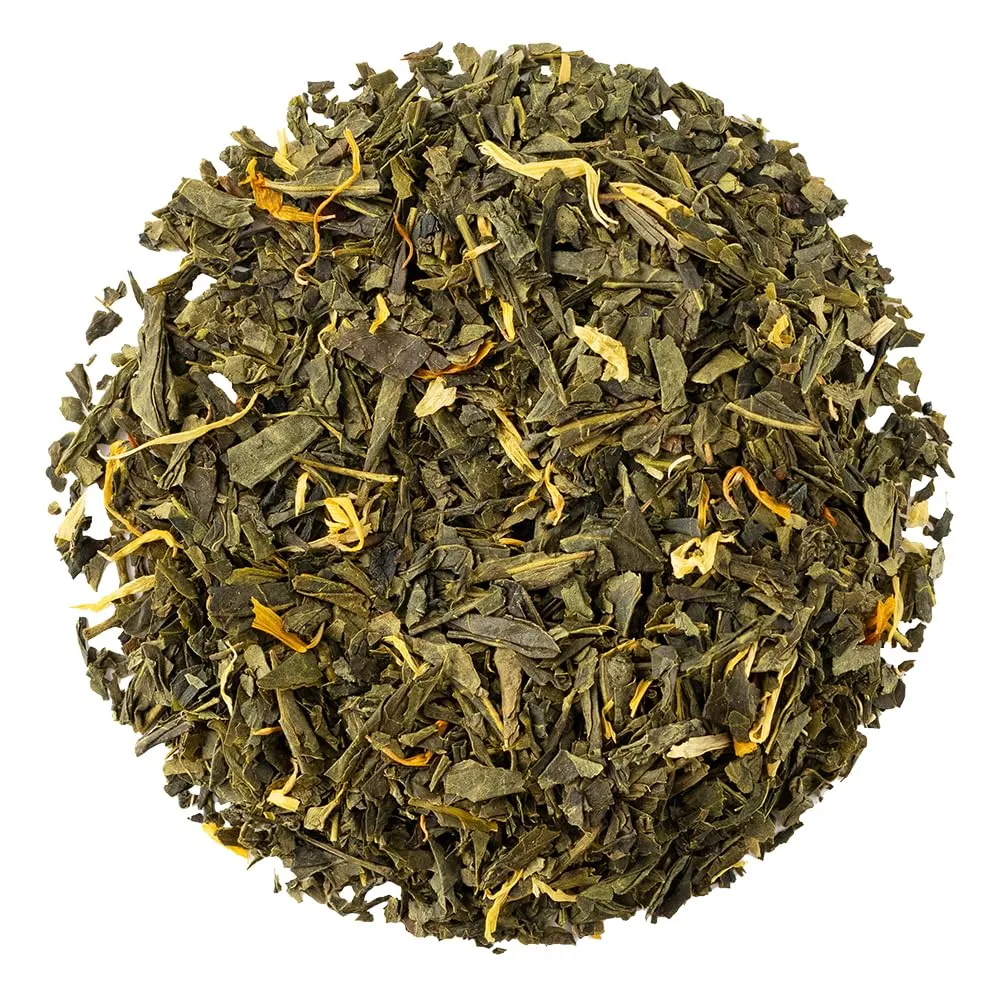 Organic Positively Tea Company, Mango Green Tea Bags, 100 Count, Eco-Friendly Tea Bags, Non-GMO