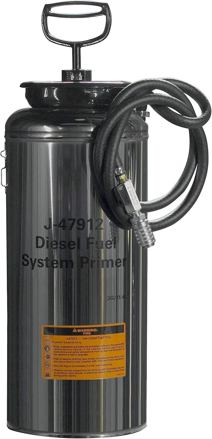 OTC 5869 Fuel System Priming Pump for Detroit Diesel S60, MBE900, and MBE4000