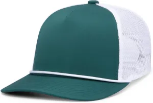Pacific Headwear Weekender Trucker Cap-Stylish Rope Hat Design for Outdoor Adventures and Leisure Activities