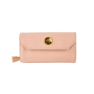 Palmer Jewelry Roll   Blush   5.5x9.5