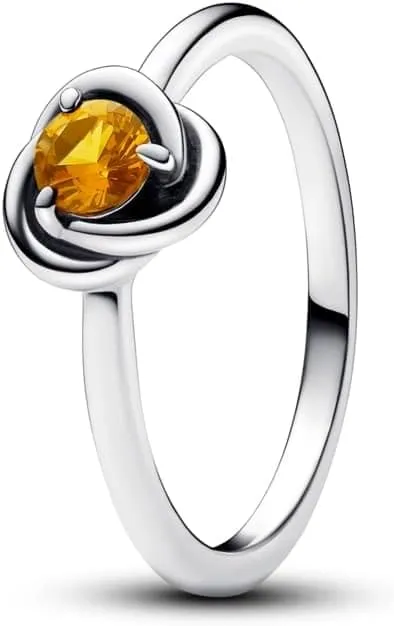 PANDORA - Silver Ring for Women - Gift for Her - Sterling Silver with Man-Made Crystal - With Gift Box