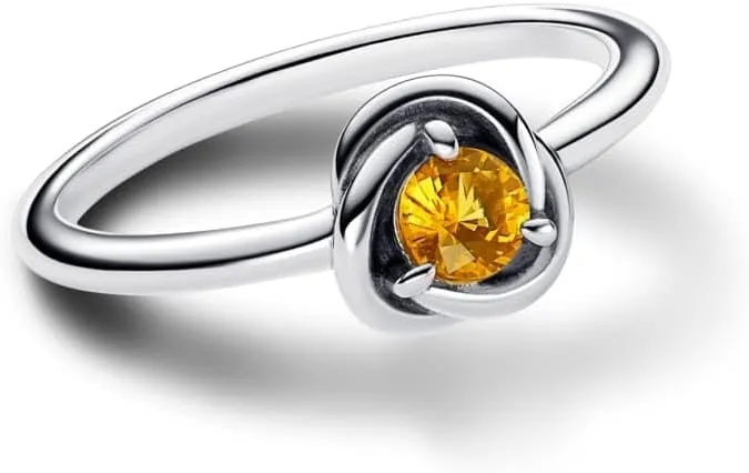 PANDORA - Silver Ring for Women - Gift for Her - Sterling Silver with Man-Made Crystal - With Gift Box