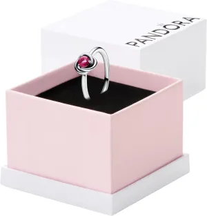 PANDORA - Silver Ring for Women - Gift for Her - Sterling Silver with Man-Made Crystal - With Gift Box