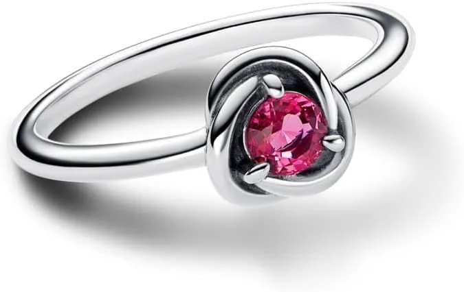 PANDORA - Silver Ring for Women - Gift for Her - Sterling Silver with Man-Made Crystal - With Gift Box
