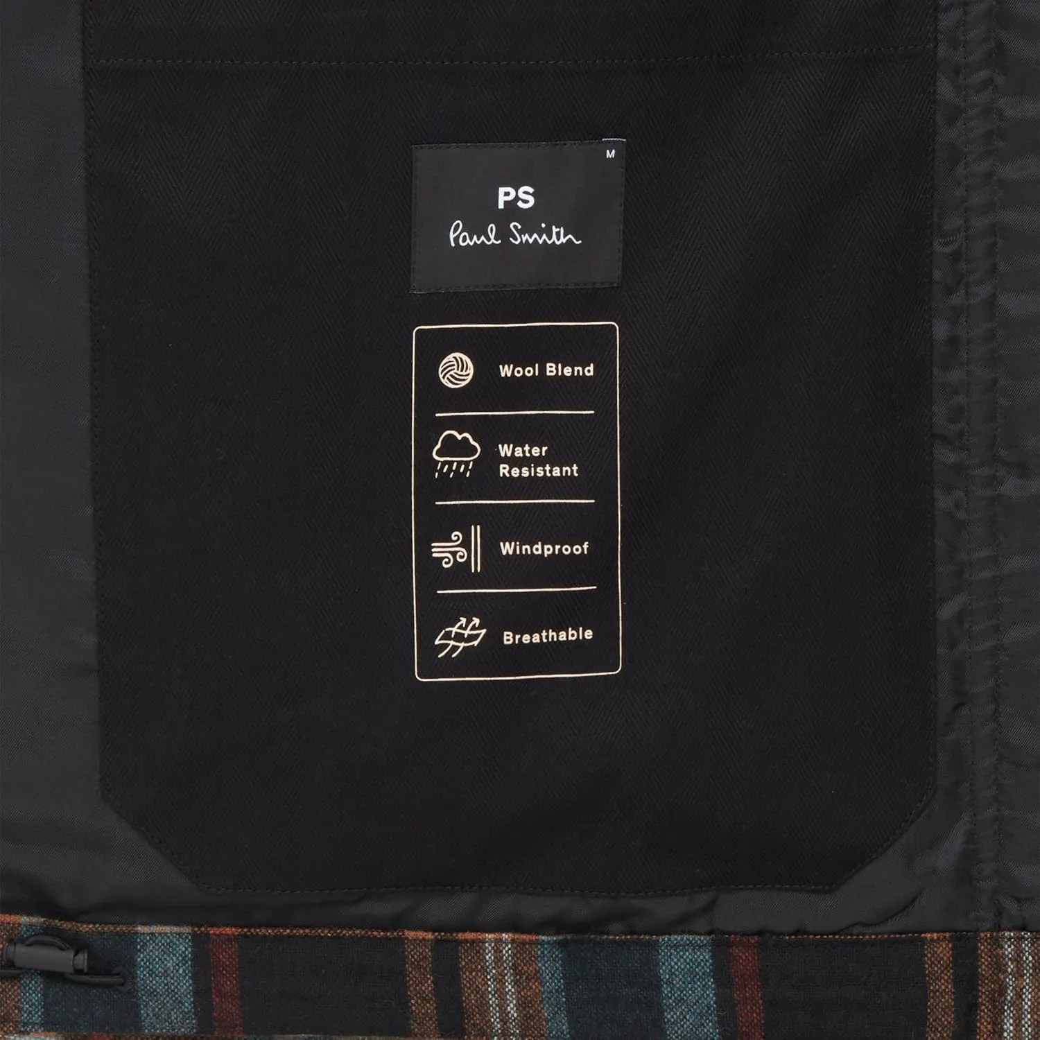 Paul Smith Ps Men's Hooded Wool Jacket