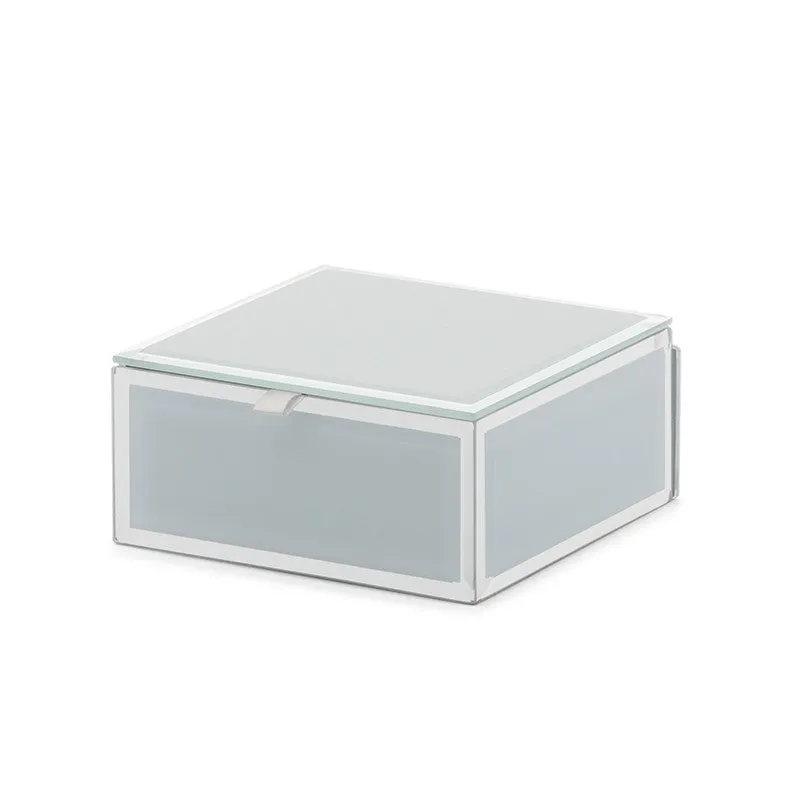 Personalised Selena Jewellery Box Small Pale Blue