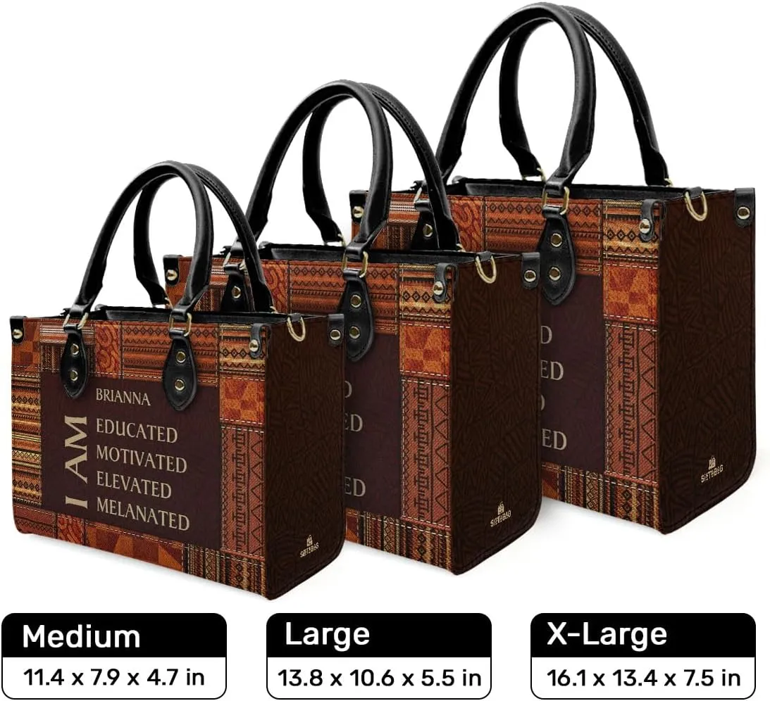 Personalized Leather Handbag For Black Women