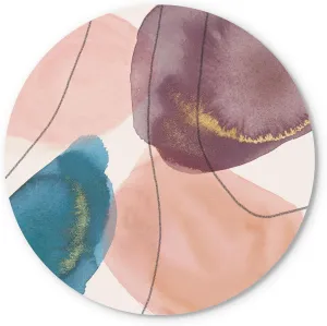 Petal Passion XII Eventide, Joyride Home Decor, JoyRide Home Décor Wood Plaque, 17"x17" Artist Designed Home Décor, Express Your Style.