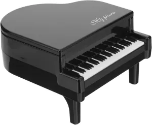 Piano Shaped Piggy Bank for Boys and Girls Creative Desktop Decor Elegant Saving Pot Artistic Piano Design for Tabletop Decoration