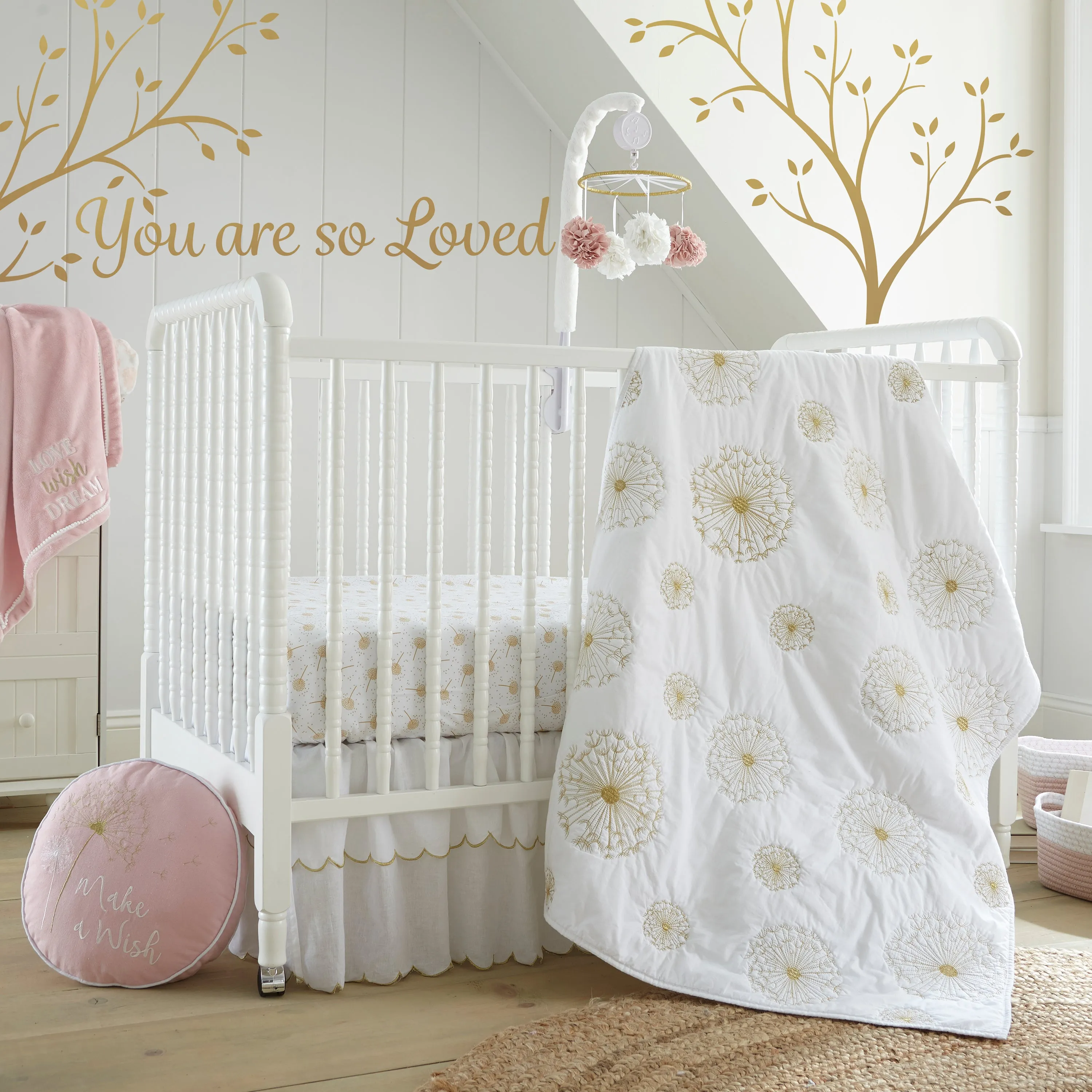 Pink White Rope Storage 2pk