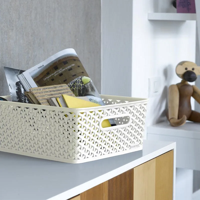 Plastic Storage Box 13 Litres - White My Style by Curver