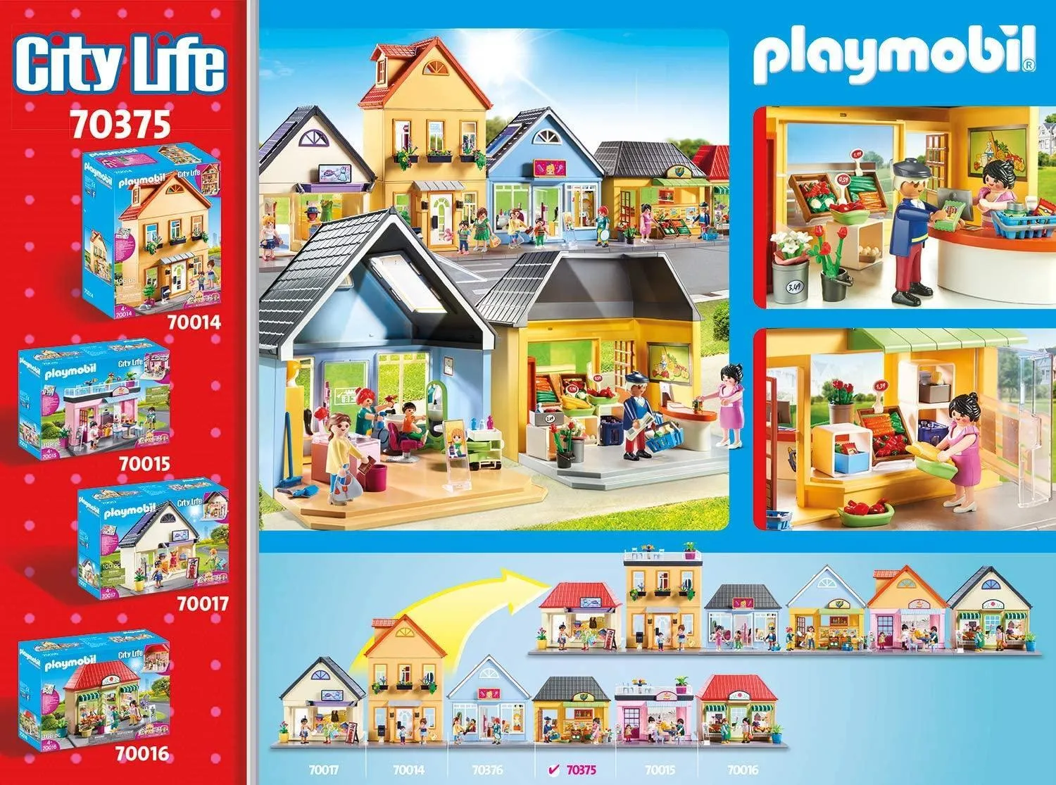 PLAYMOBIL 70375 City Life My pretty Play-Mini Market