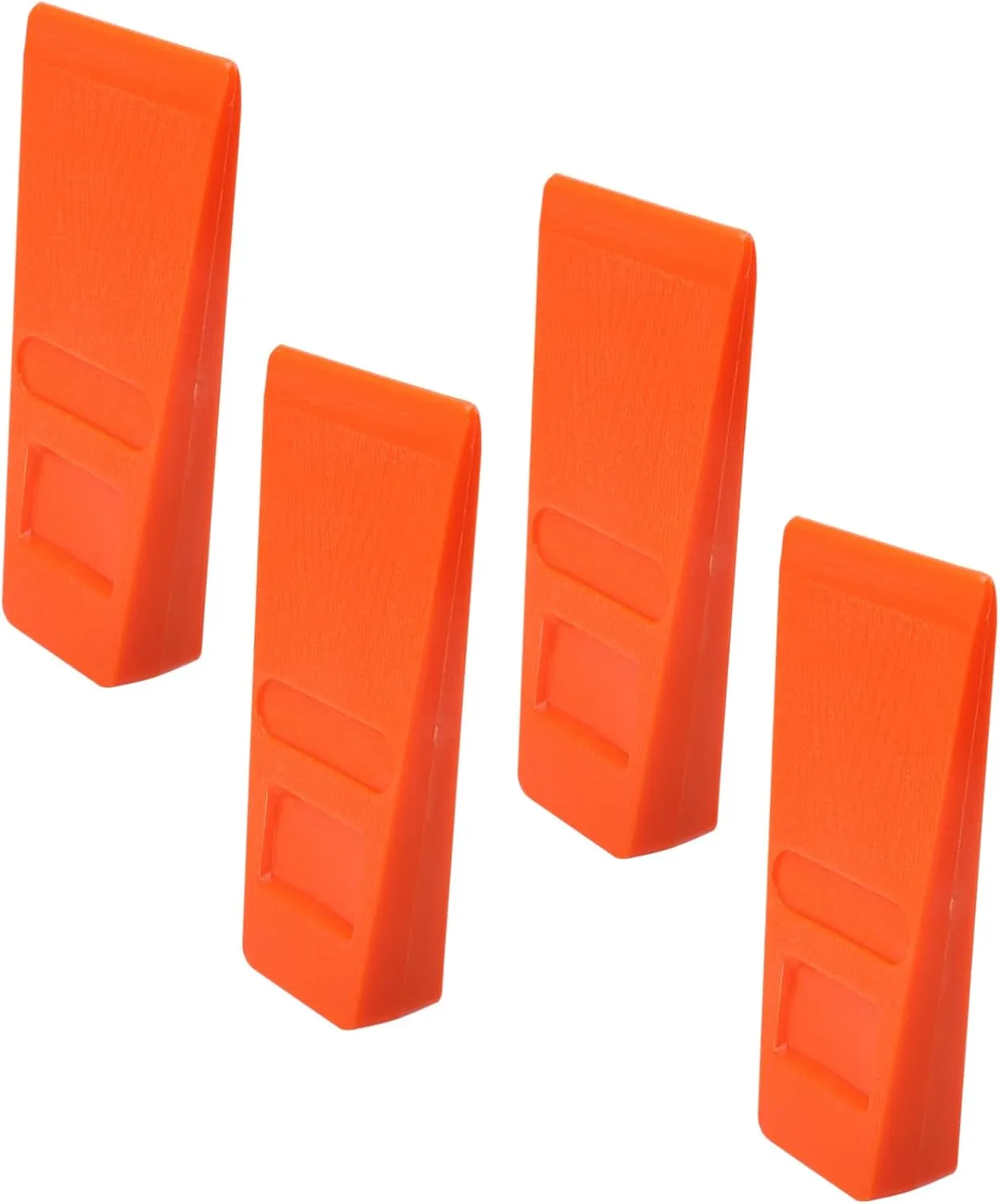 Practical 4-Piece Felling Wedge Set Woodworking Tool Wedges Plastic Chock Tree Cutting