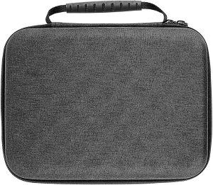 Premium velvet interior HardCase Compatible with Zoom G1X Four case B1X A1X Guitar Bass Multi-Effects Pedal cover (Grey)