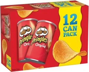 Pringles Grab and Go Original, 12 Count