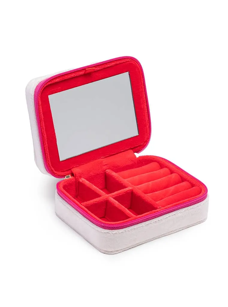 Queen of Hearts Jewelry Zip Case/Organizer