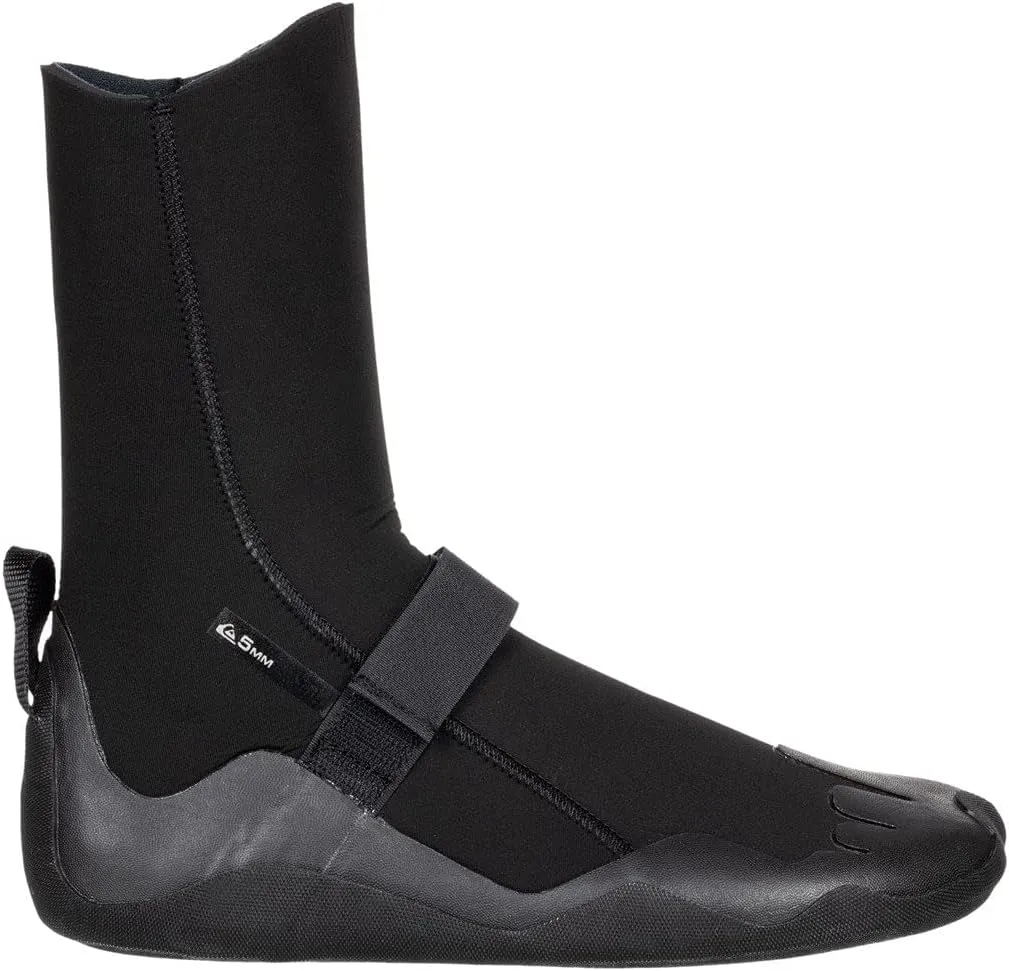 Quiksilver Mens 5mm Sessions Round Toe Surf Bootie