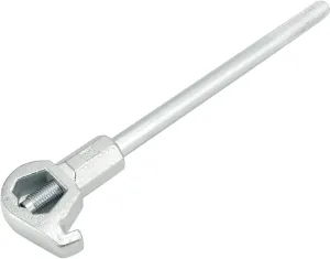 QWORK Heavy Duty Adjustable Hydrant Wrench – Fits 1-1/2" to 6" Bolt Head Sizes, Designed for Loosening Caps and Opening Valves