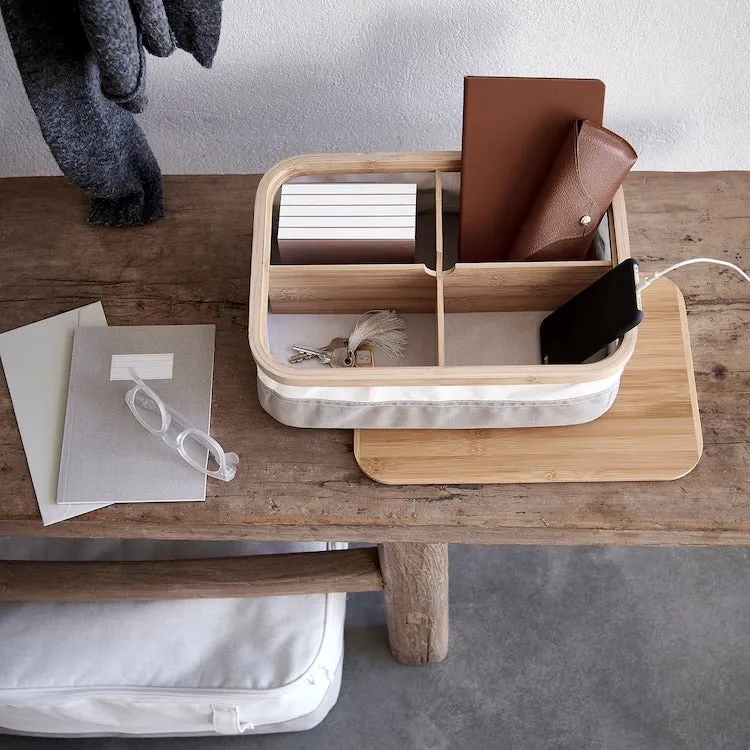 RABBLA Box with compartments, 25x35x10 cm, 80348129