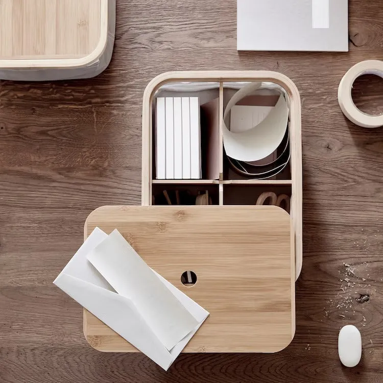 RABBLA Box with compartments, 25x35x10 cm, 80348129