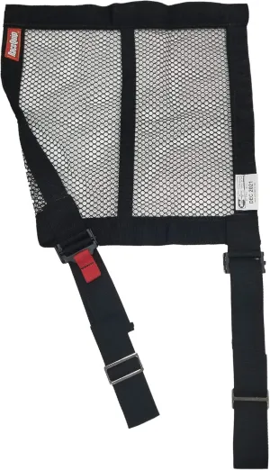 RaceQuip 824991RQP Window Net 824 Hybrid - SFI 27.1 - Mesh Webbing - 15 x 18 in - Black